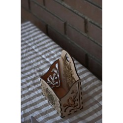 Cajita para especias con código QR – Hecha con materiales naturales, ecológicos y sostenibles